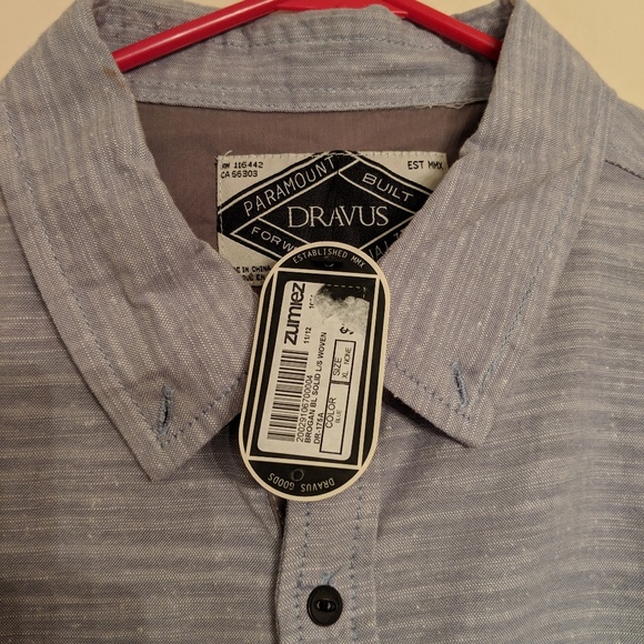 DRAVUS Paramount Quality Button Down - Picture 3 of 3